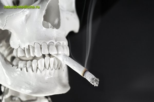 Курение вредит костям