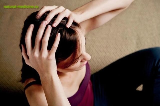 Самомассаж головы при головной боли