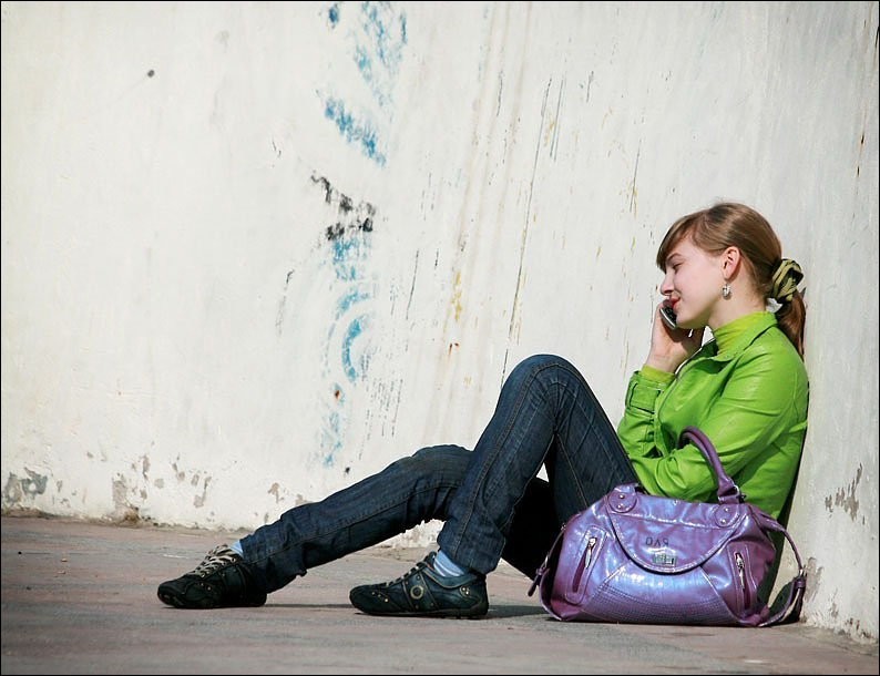 Шея может болеть от мобильного телефона