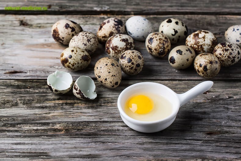 Перепелиные яйца в народной медицине