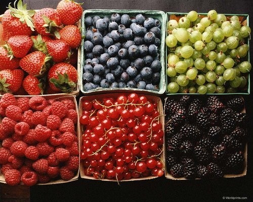 Лечебные свойства ягод и фруктов