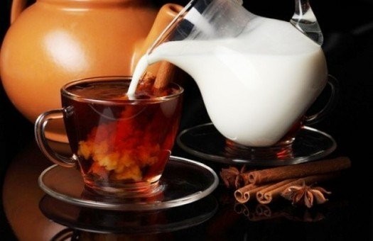 Чай с молоком мешают похудению
