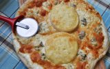 Белая пицца «3 сыра»