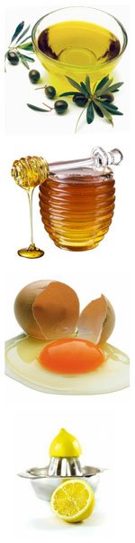 Ингредиенты для масок на основе оливкового масла