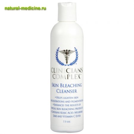 Очищающее средство для осветления кожи от «Clinicians Complex» («Skin Bleaching Cleanser»).