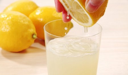 Лимонный сок с водой