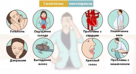 Симптомы болезней щитовидки